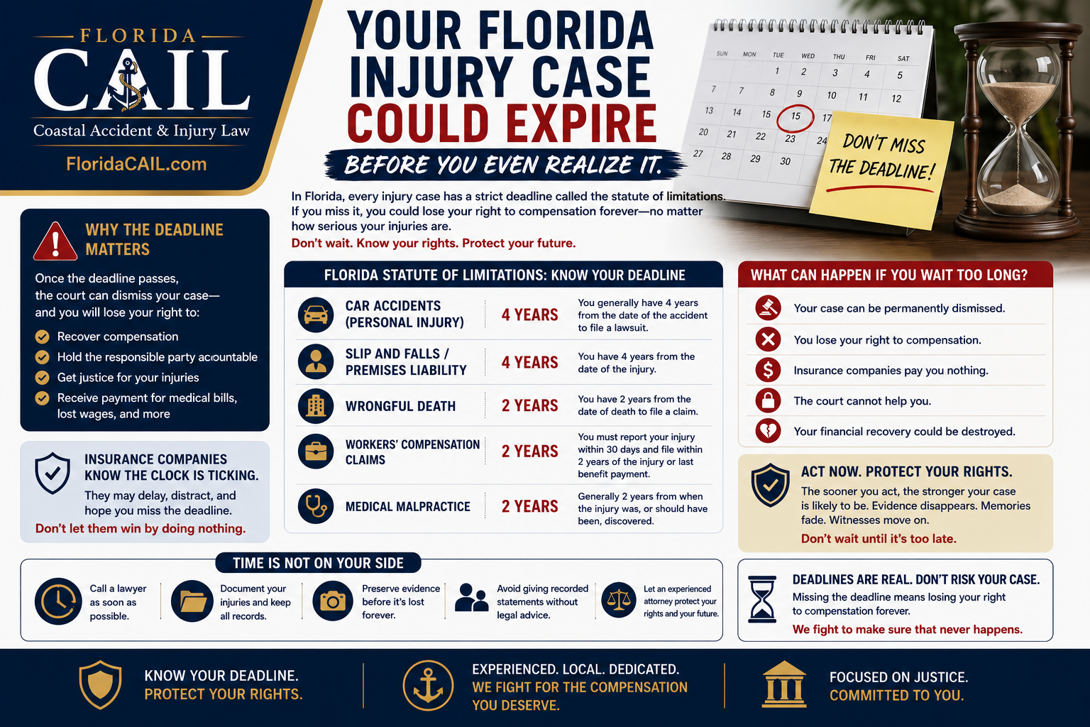 Florida injury statute of limitations